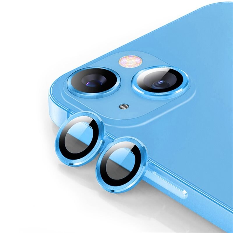 Hat Prince Linsebeskyttelse Aluminium iPhone 14 Plus blå