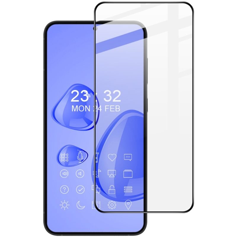 Imak Heldekkende Skjermbeskytter Herdet Glass Samsung Galaxy S23 Plus svart