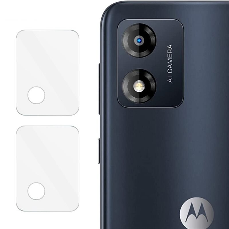 Imak 2-pack Herdet Glass Linsebeskyttelse Motorola Moto E13 gjennomsiktig