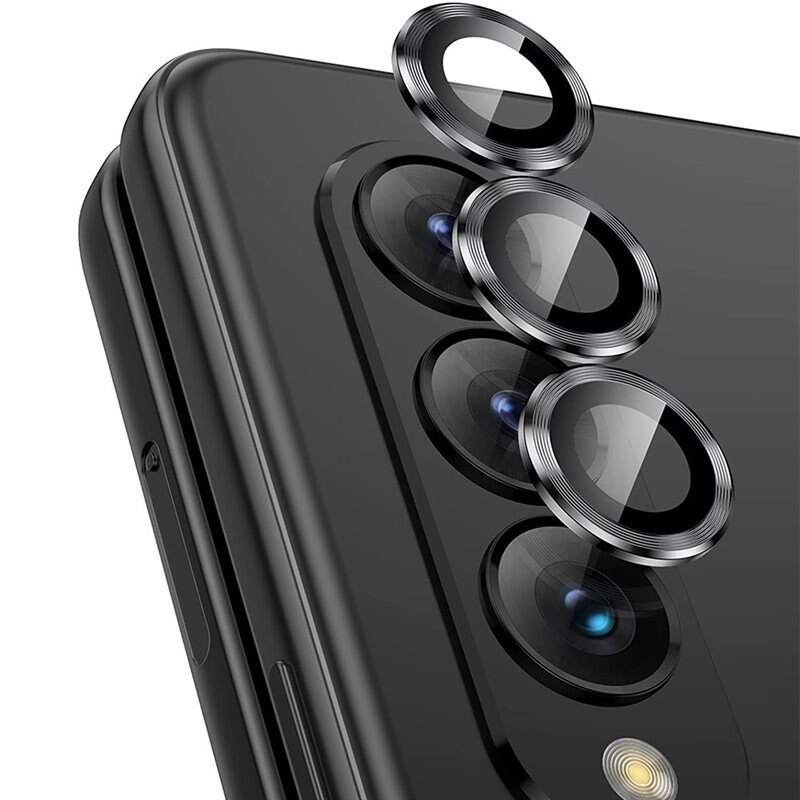 Hat Prince Linsebeskyttelse Aluminium Samsung Galaxy Z Fold 5 svart