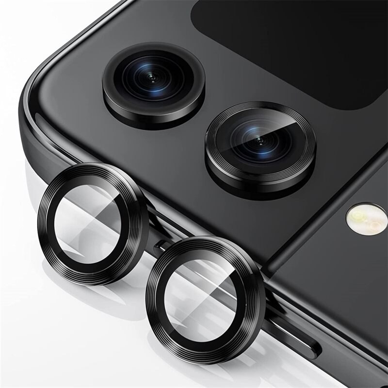 Hat Prince Linsebeskyttelse Aluminium Samsung Galaxy Z Flip 5 Svart