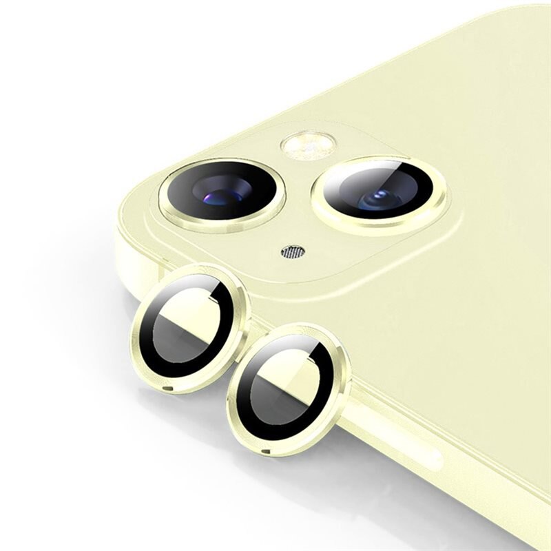 Hat Prince Linsebeskyttelse Aluminium iPhone 15 Plus Gull