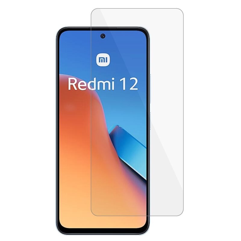 Herdet Glass 0.3mm Skjermbeskytter Xiaomi Redmi 12 - Tynt skjermbeskyttelse i solid herdet glass