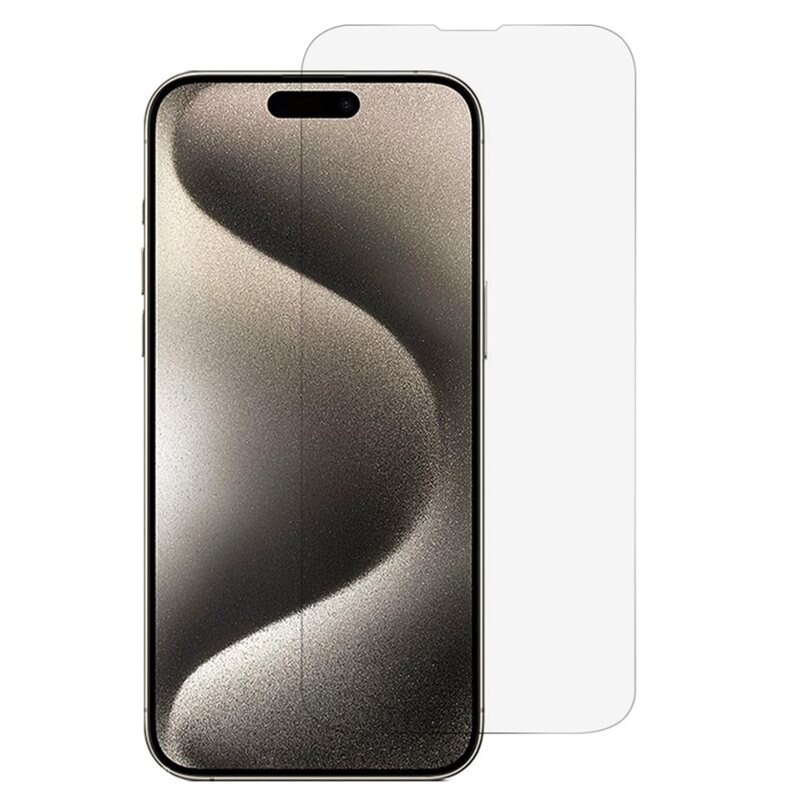 Herdet Glass 0.3mm Skjermbeskytter iPhone 16 Pro Max - Tynt skjermbeskyttelse i solid herdet glass