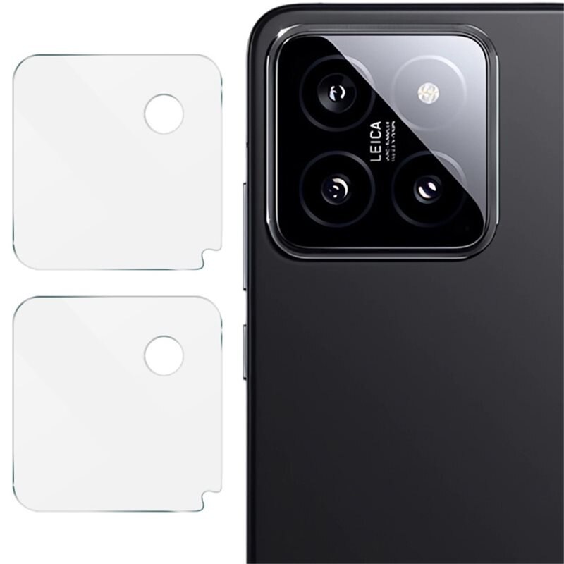 Imak 2-pack Herdet Glass Linsebeskyttelse Xiaomi 14 gjennomsiktig