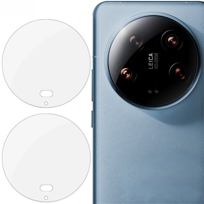 Imak 2-pack Herdet Glass Linsebeskyttelse Xiaomi 14 Ultra gjennomsiktig