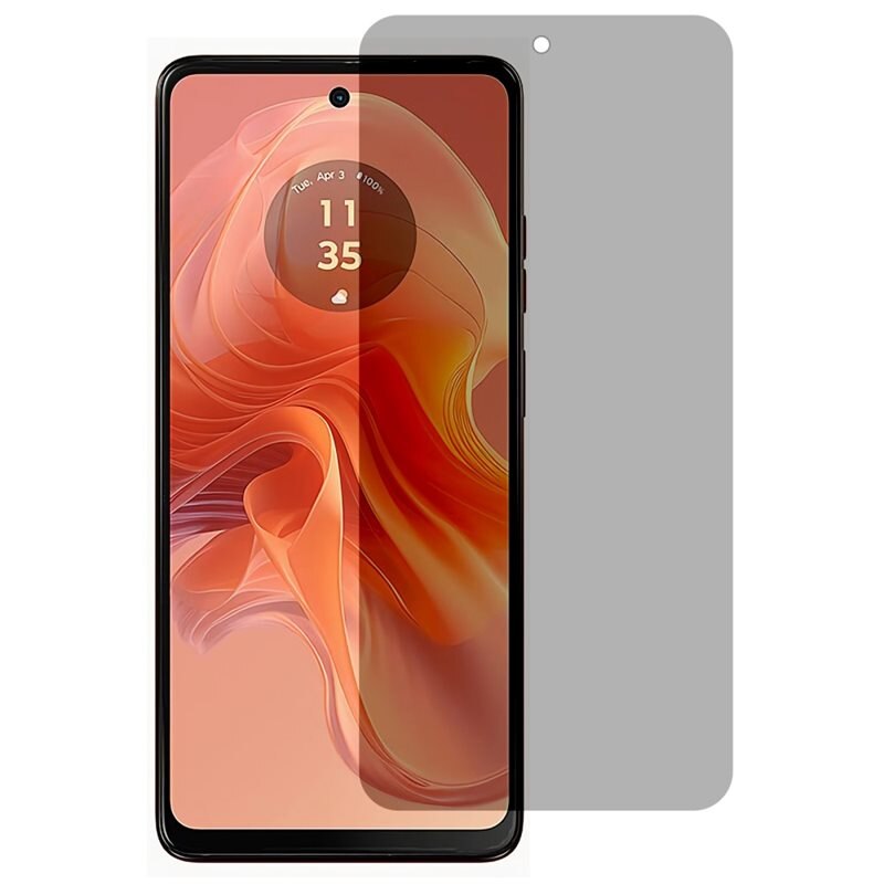 Privacy Herdet Glass Skjermbeskytter Motorola Moto E14 - Skjermbeskyttelse med personvernfiltre - Beskytt ditt personvern