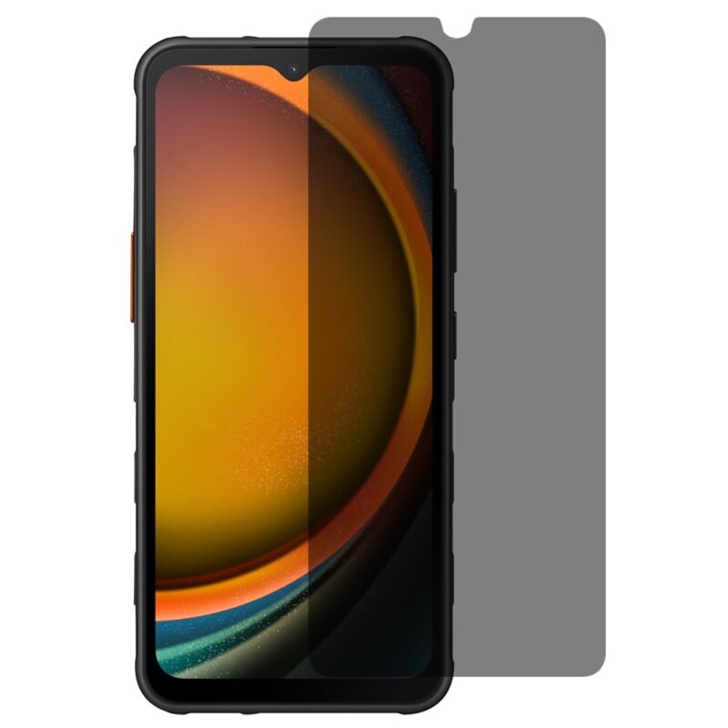 Privacy Herdet Glass Skjermbeskytter Samsung Galaxy Xcover 7 - Skjermbeskyttelse med personvernfiltre - Beskytt ditt personvern