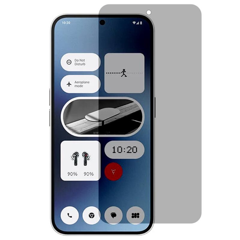 Privacy Herdet Glass Skjermbeskytter Nothing Phone 2a - Skjermbeskyttelse med personvernfiltre - Beskytt ditt personvern