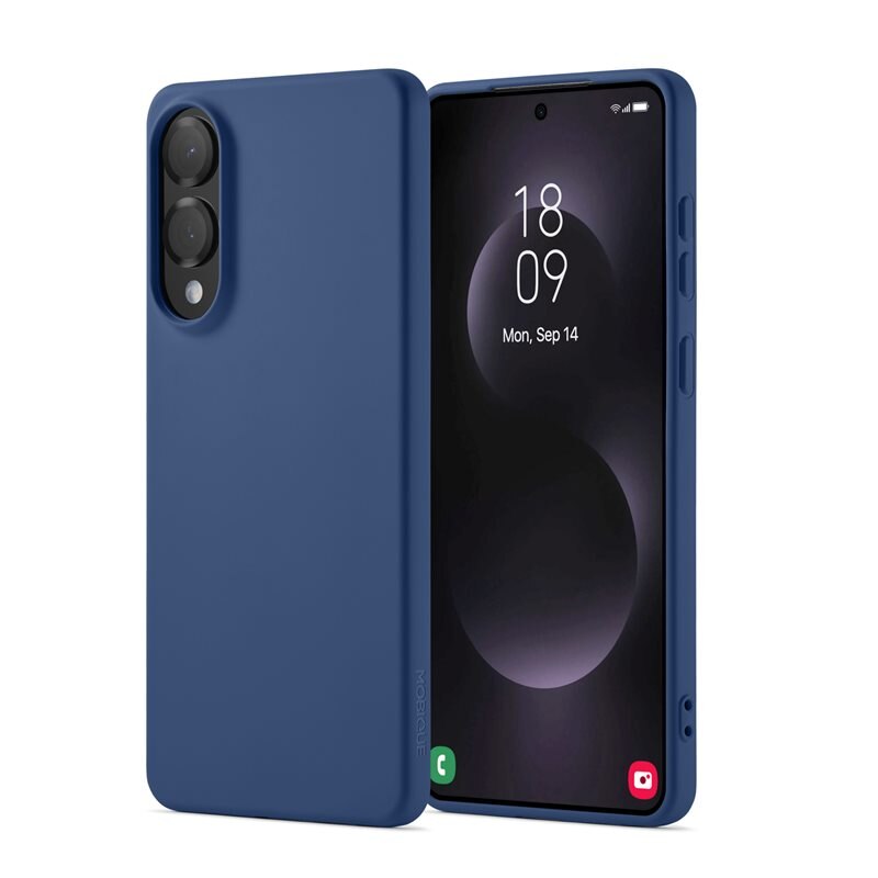 Mobique TPU Deksel Samsung Galaxy S25 Edge Mørke blå
