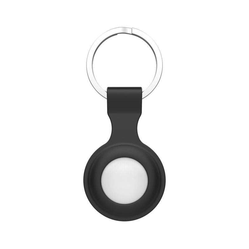 Nøkkelring silikon Apple AirTag svart