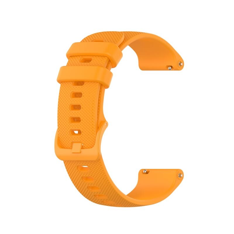 Garmin Venu 3s Reim Silikon Oransje - Sporty armbånd perfekt for treningen