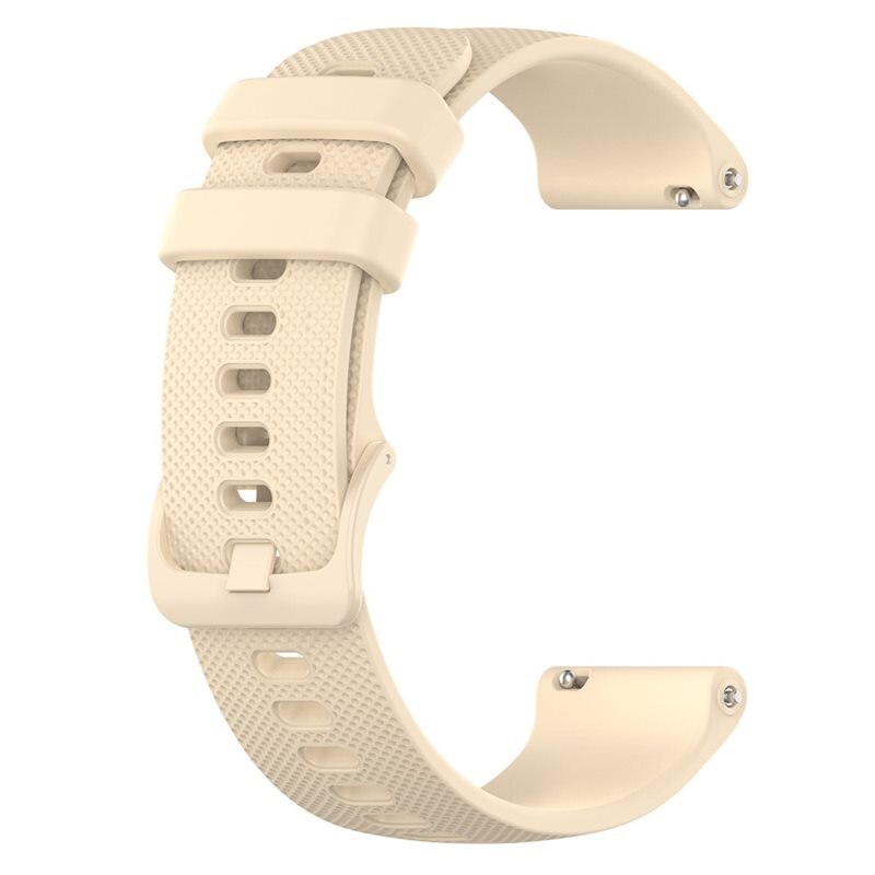 Garmin Vivomove 3s Reim Silikon Beige - Sporty armbånd perfekt for treningen