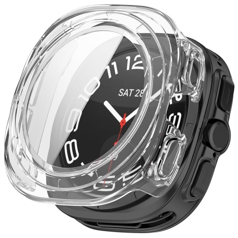 Full Cover Case Samsung Galaxy Watch Ultra 47mm Gjennomsiktig - Deksel