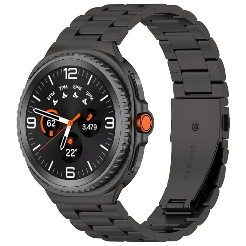 Samsung Galaxy Watch 8 40mm Metal Reim Svart - Armbånd i luksuriøs og stilren design
