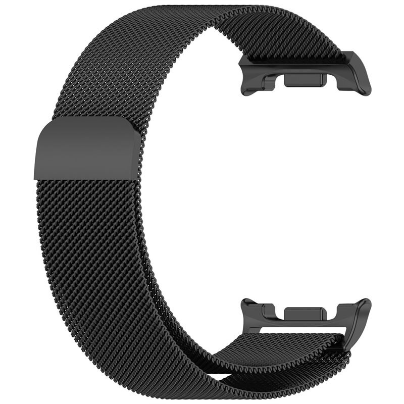 Samsung Galaxy Watch Ultra (2025) Reim Milanese Loop Svart - Luksuriøst armbånd med magnetisk lukking - Rustfritt stål