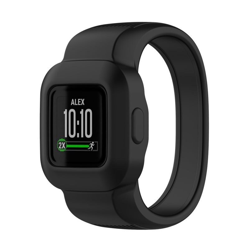 Garmin Vivofit Jr. 3 Reim Silikon svart - Sporty armbånd perfekt for treningen