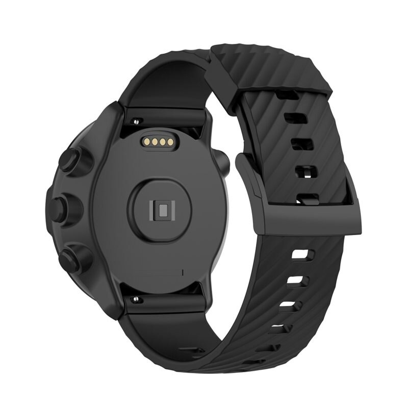 Garmin Venu X1 Reim Silikon Svart - Sporty armbånd perfekt for treningen