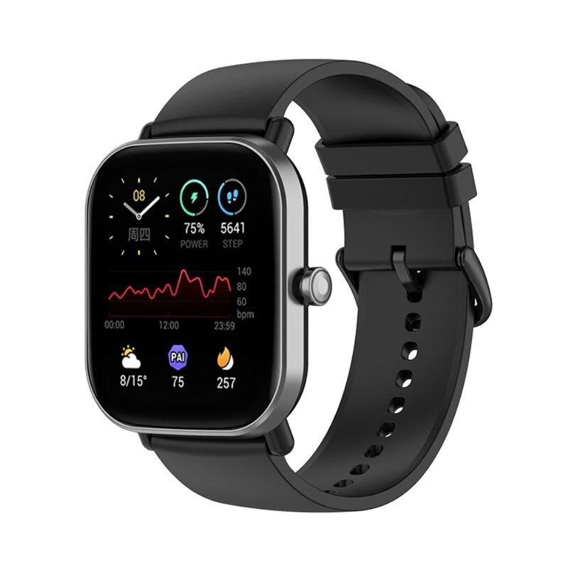 Garmin Venu Sq/Sq 2 Reim Silikon Svart - Sporty armbånd perfekt for treningen