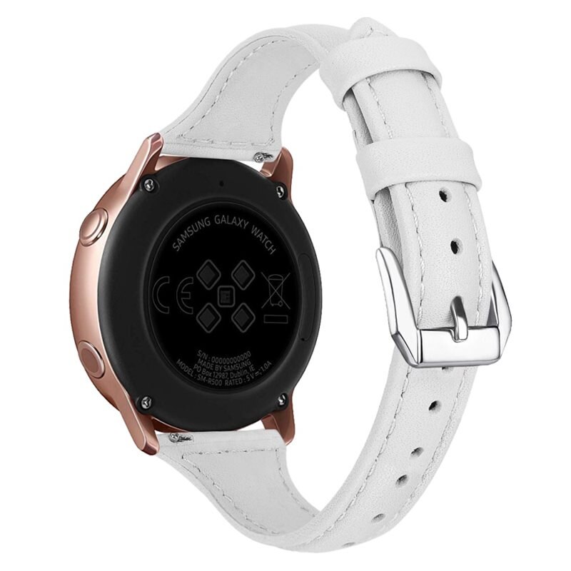 Garmin Vivoactive 6 Skinnreim Slim Hvit