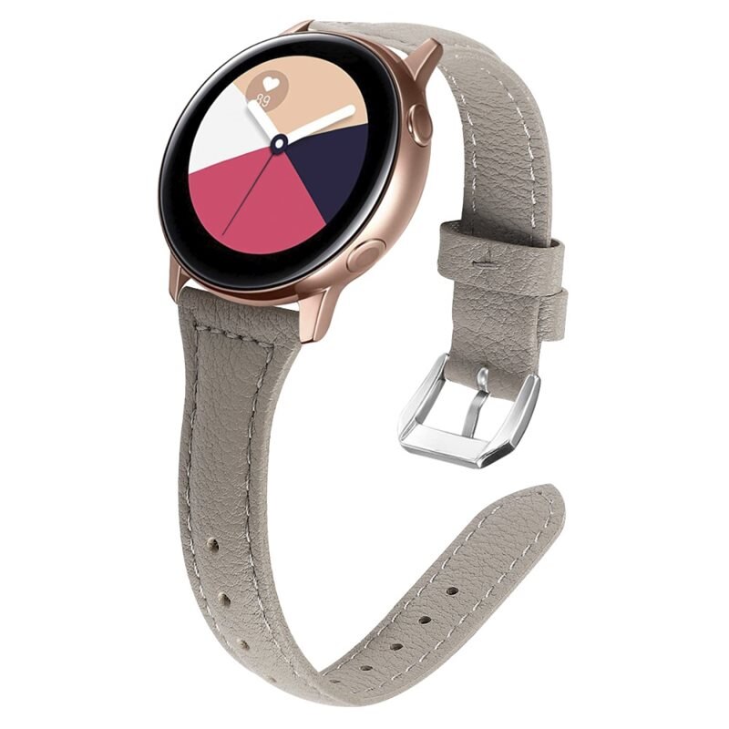 Samsung Galaxy Watch 5 Pro 45mm Skinnreim Slim Grå