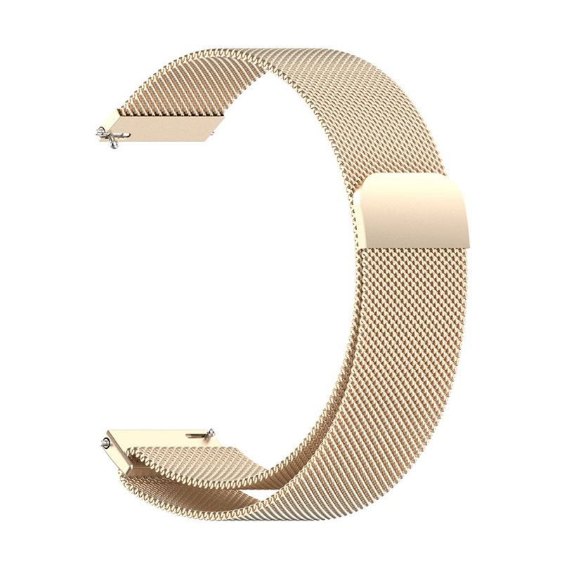 Xiaomi Redmi Watch 5 Active Reim Milanese Loop Champagnegull - Luksuriøst armbånd med magnetisk lukking - Rustfritt stål
