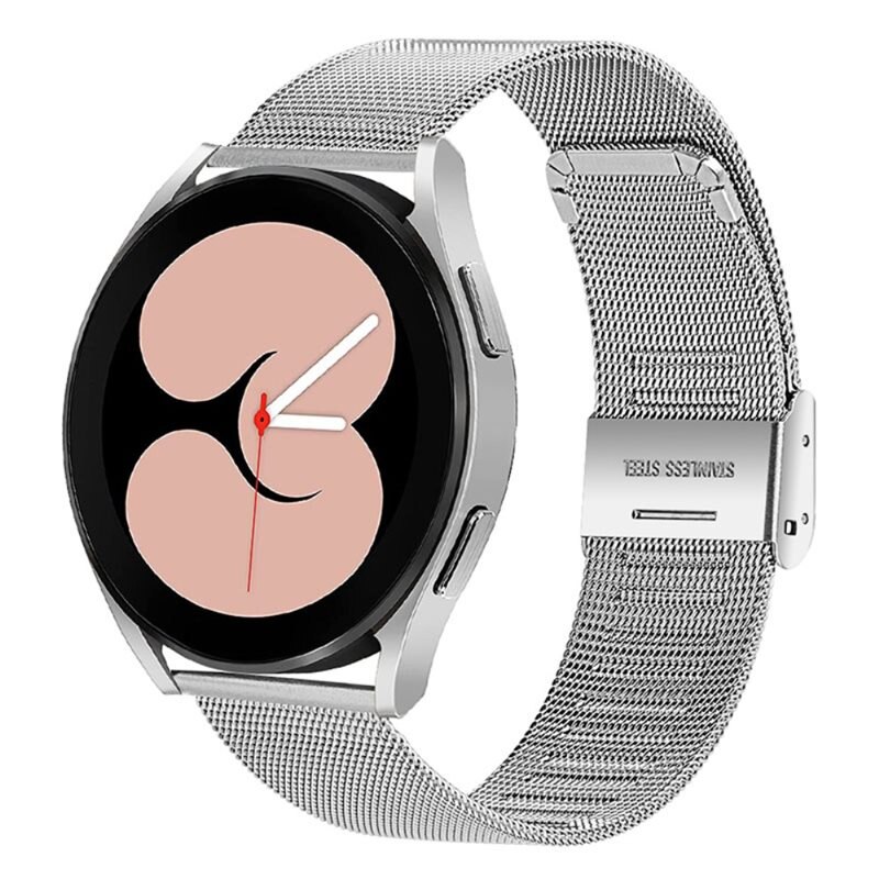 Mesh Bracelet Samsung Galaxy Watch 6 Classic 43mm Sølv - Klokkereim