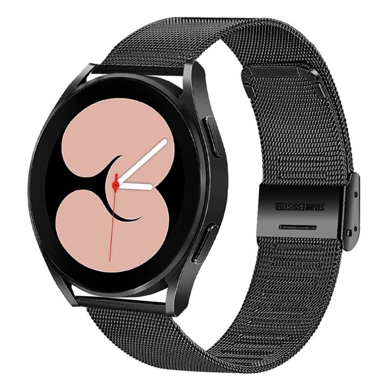 Mesh Bracelet Samsung Galaxy Watch 5 44mm Svart - Klokkereim