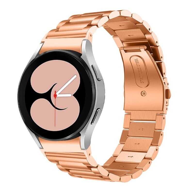 Samsung Galaxy Watch 4 40mm Full Fit Metal Reim rosegull