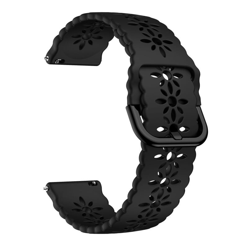 Samsung Galaxy Watch 5 40mm Blossom Reim Silikon svart