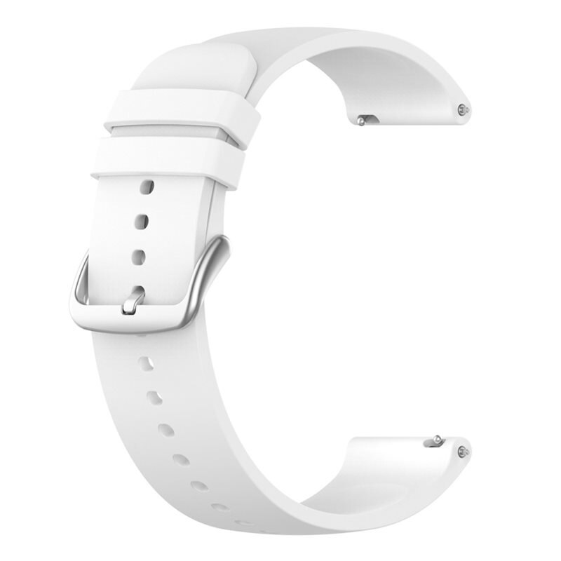 Garmin Vivoactive 6 Reim Silikon Hvit - Sporty armbånd perfekt for treningen