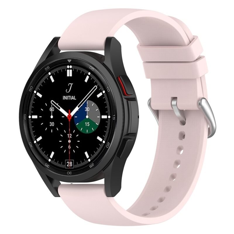 Samsung Galaxy Watch 5 40mm Reim Silikon Rosa - Sporty armbånd perfekt for treningen