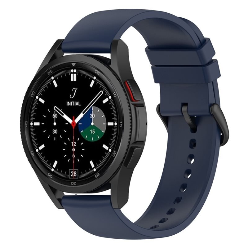 Samsung Galaxy Watch 5 40mm Reim Silikon Blå - Sporty armbånd perfekt for treningen