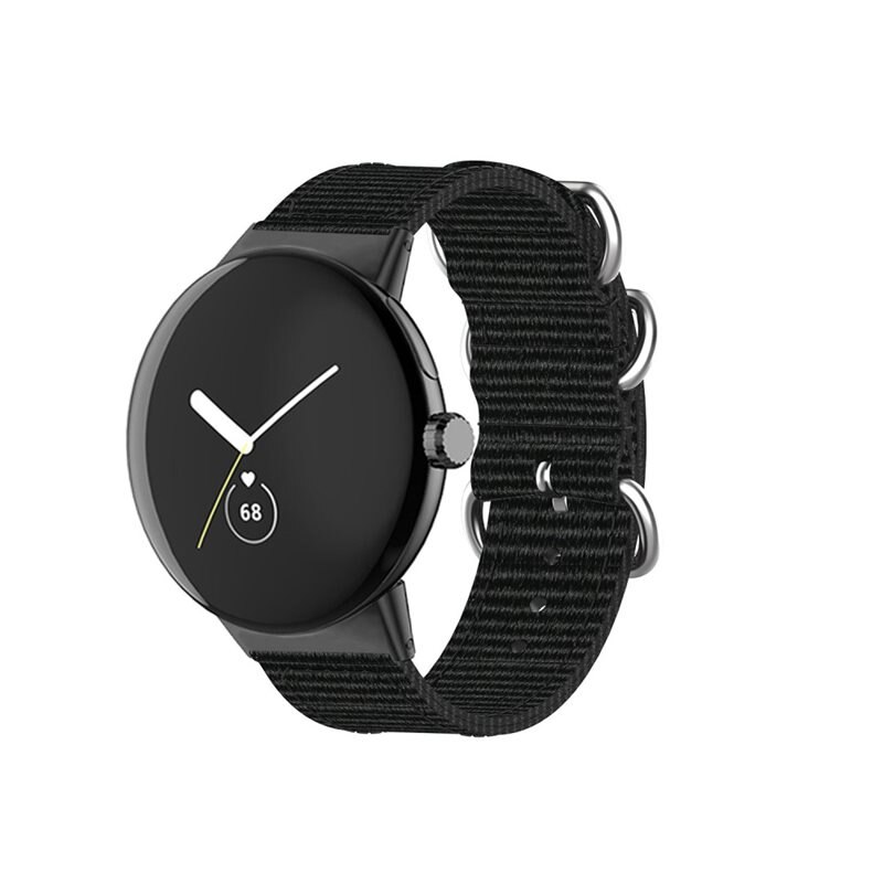 Google Pixel Watch 3 41mm Nato Reim svart