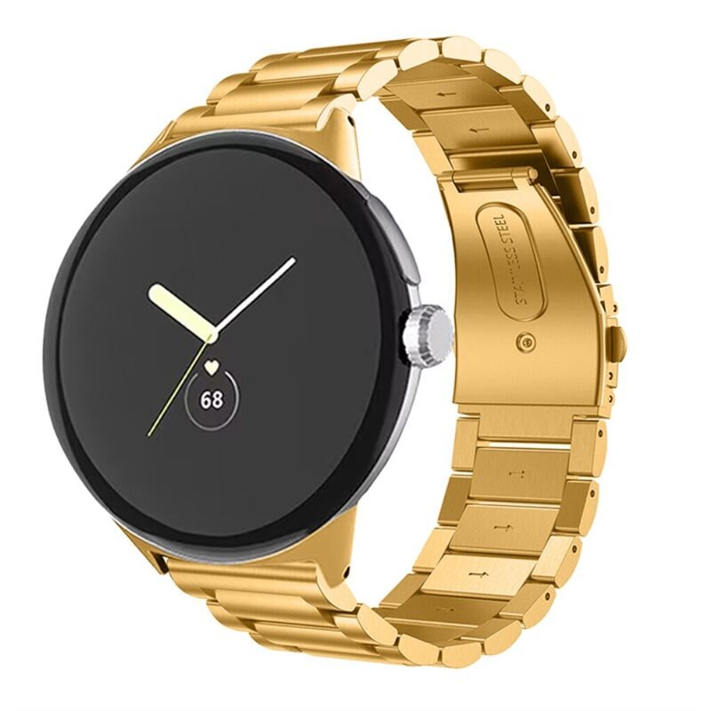 Google Pixel Watch 4 41mm Metal Reim Gull - Armbånd i luksuriøs og stilren design