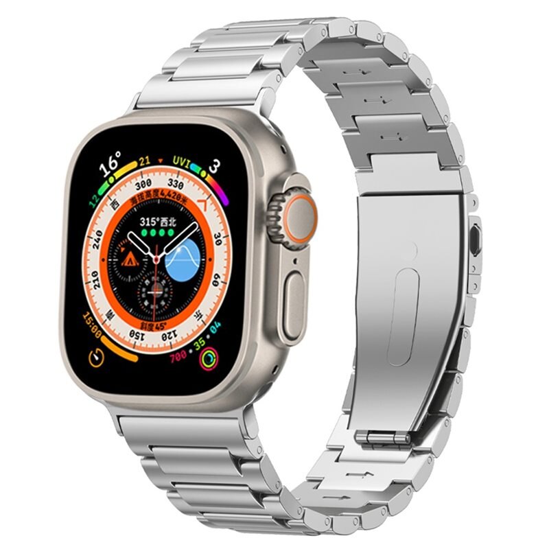 Apple Watch SE 40mm Titan Reim Sølv