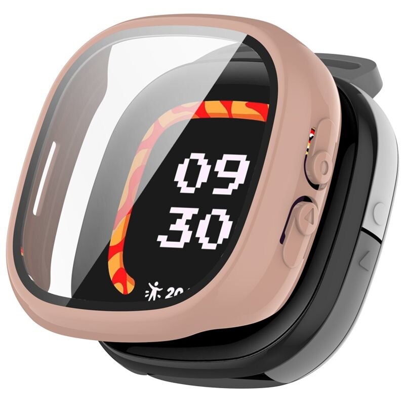 Full Cover Case Fitbit Ace LTE Rosa - Deksel