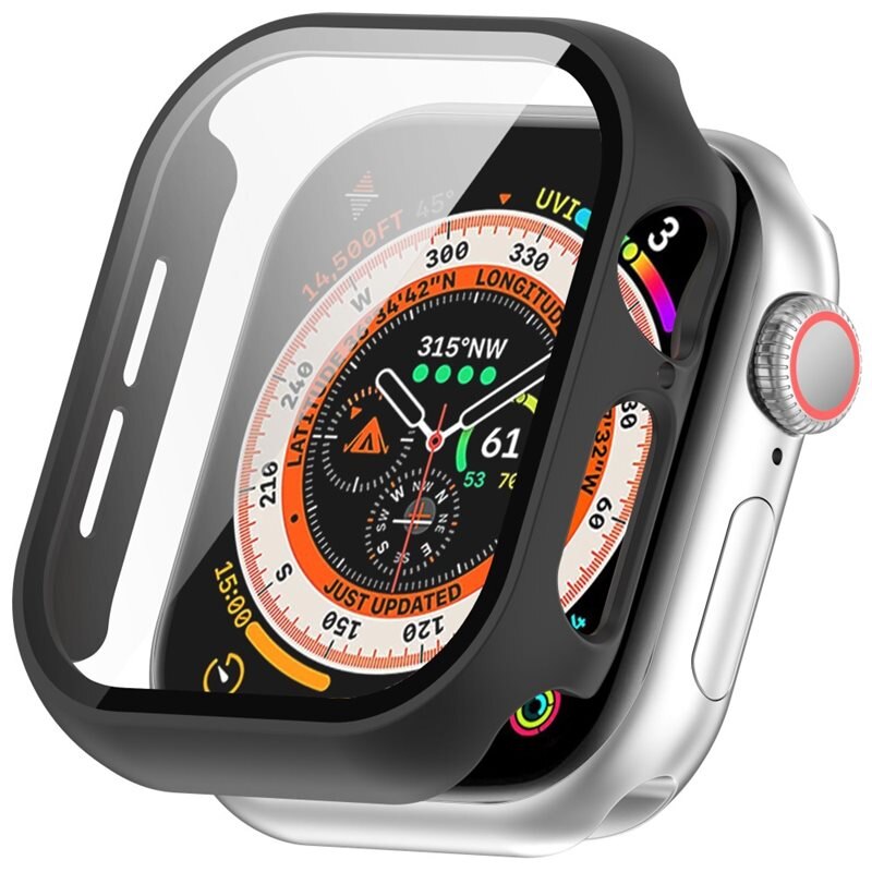 Full Cover Case Apple Watch Series 10 46mm Svart - Deksel