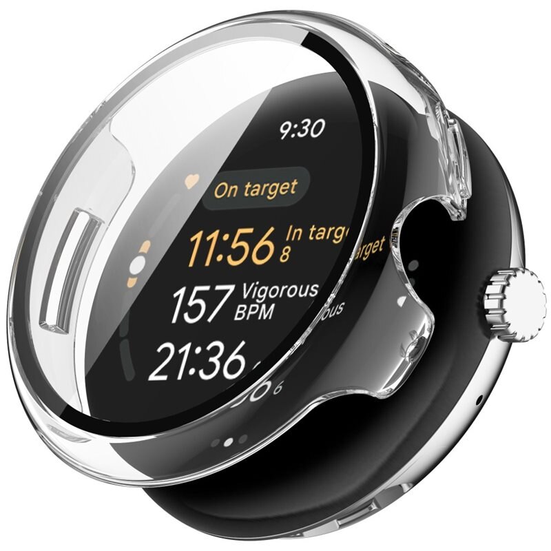 Full Cover Case Google Pixel Watch 3 41mm Gjennomsiktig - Deksel