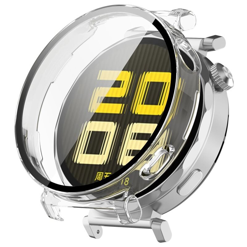 Full Cover Case Huawei Watch GT 5 Pro 42mm Gjennomsiktig - Deksel