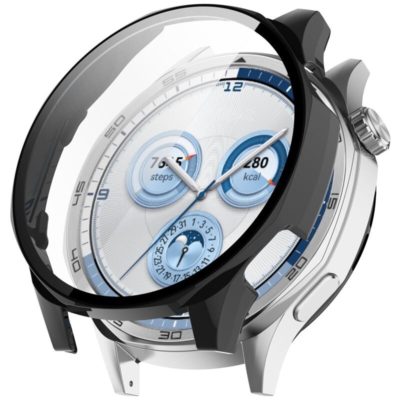Full Cover Case Huawei Watch GT 5 46mm Svart - Deksel