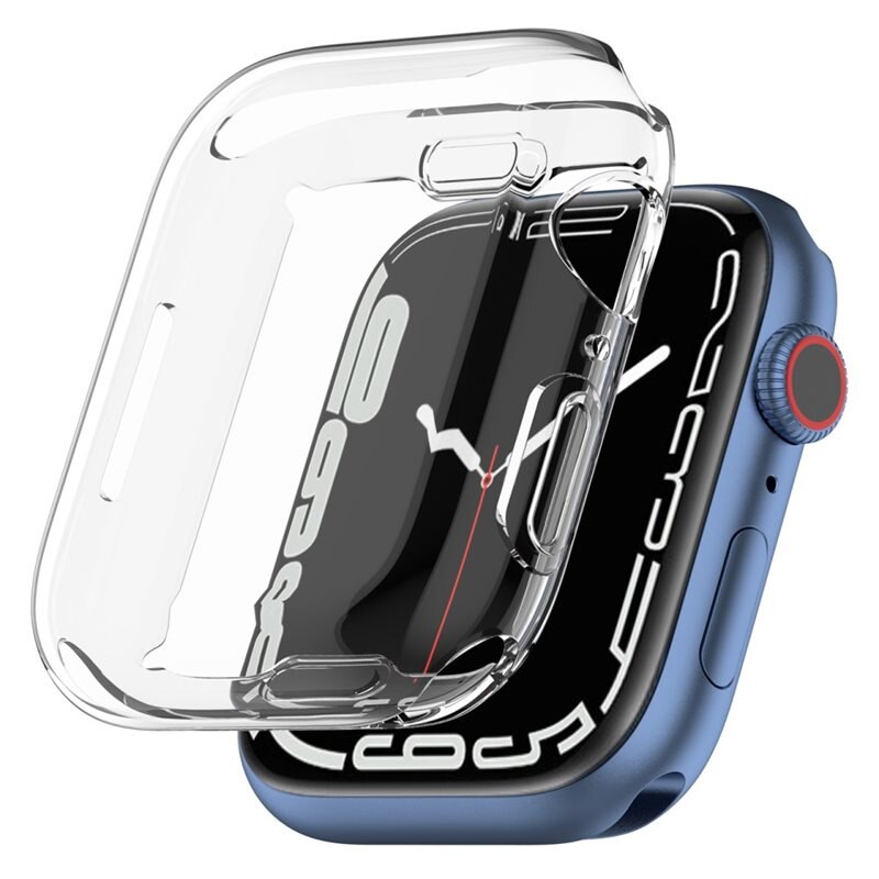 Full Protection Case Apple Watch 45mm Series 8 Clear - Deksel