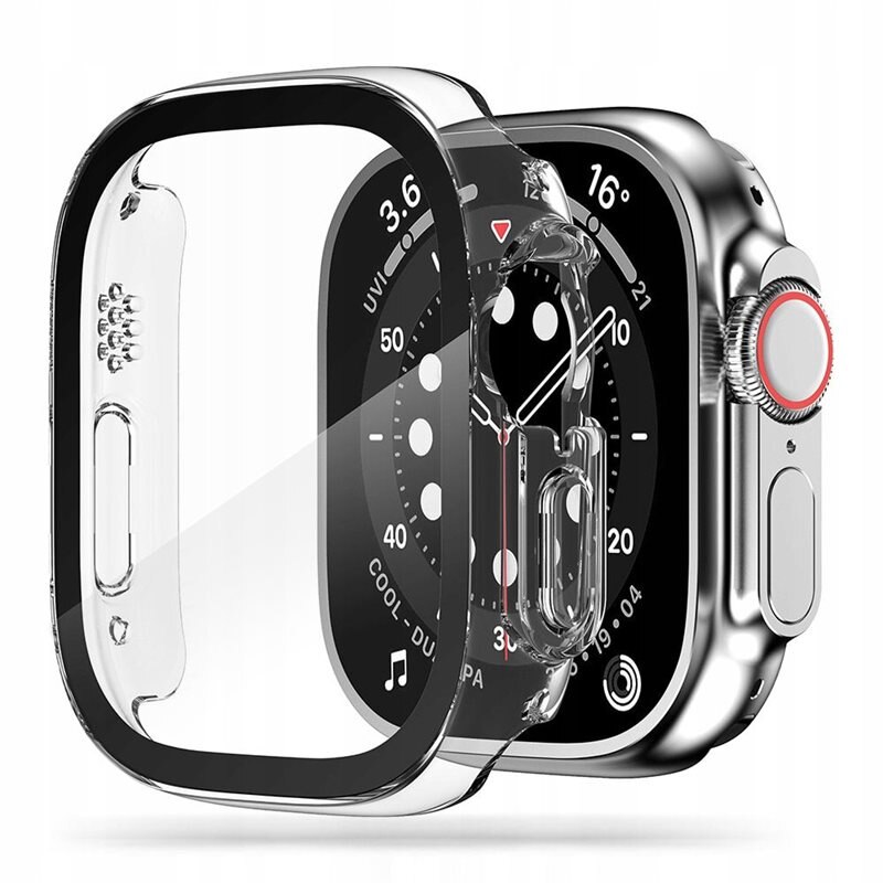 Full Cover Case Apple Watch Ultra 49mm 2nd Gen Gjennomsiktig - Deksel