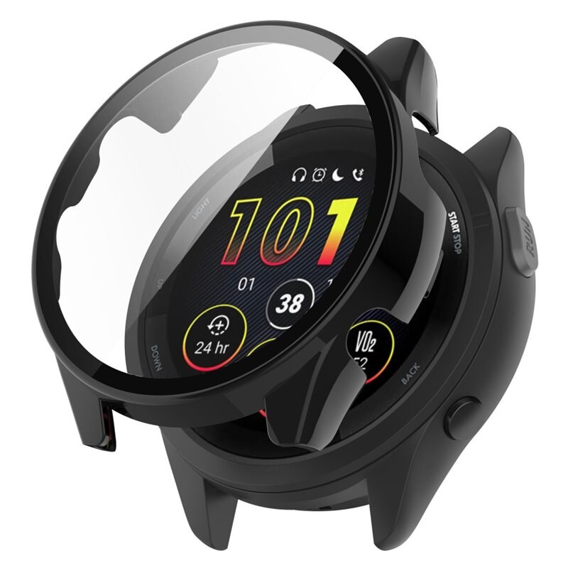 Full Cover Case Garmin Forerunner 265 Svart - Deksel