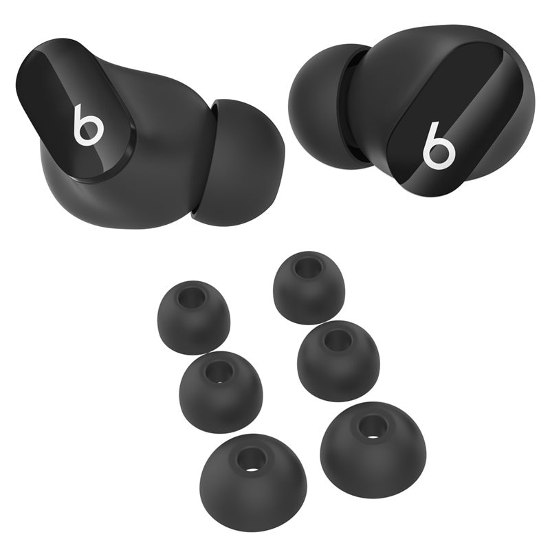 Ahastyle Ear Tips (3-pack) Beats Studio Buds Svart