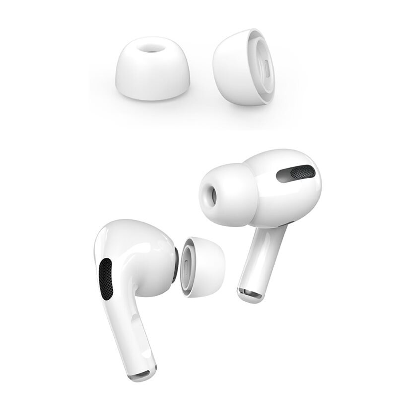 Ahastyle Ear Tips AirPods Pro 2 hvit (Small) - Små ørepropper