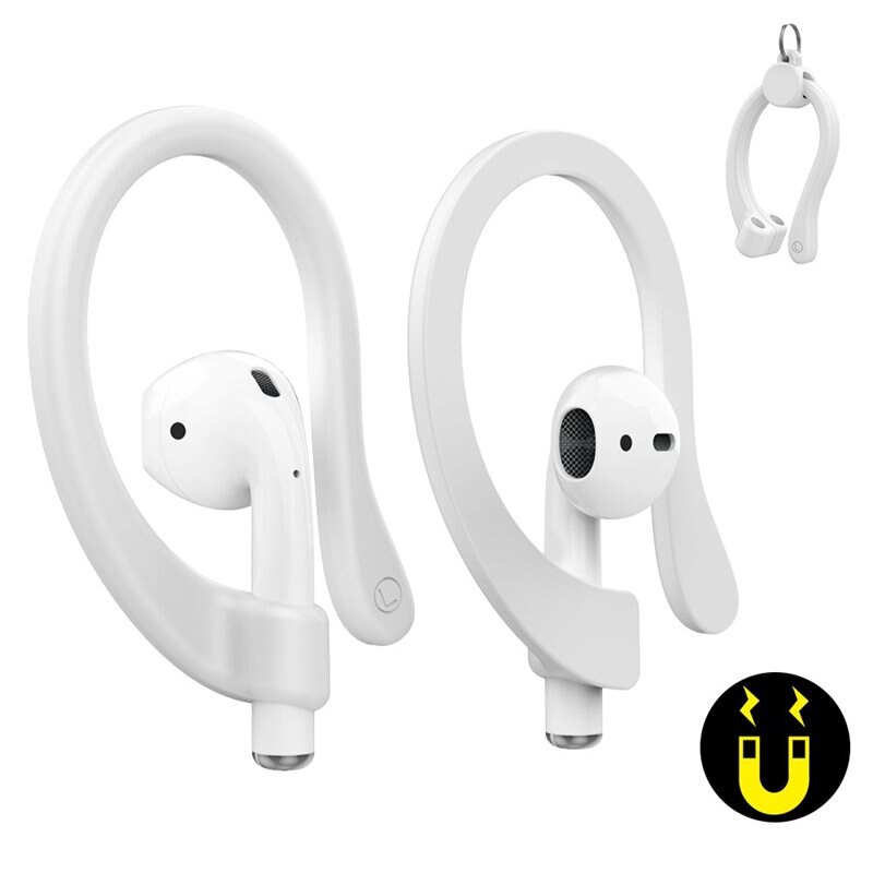 Ahastyle Earhook Apple AirPods hvit