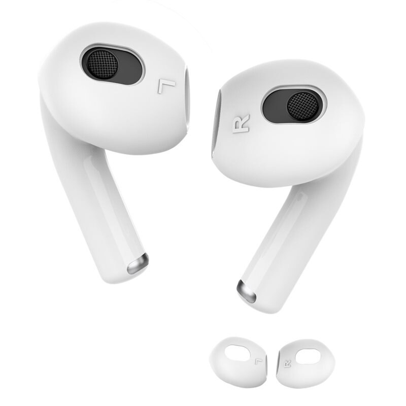 Ahastyle Earpads Silikon Apple AirPods 3 hvit