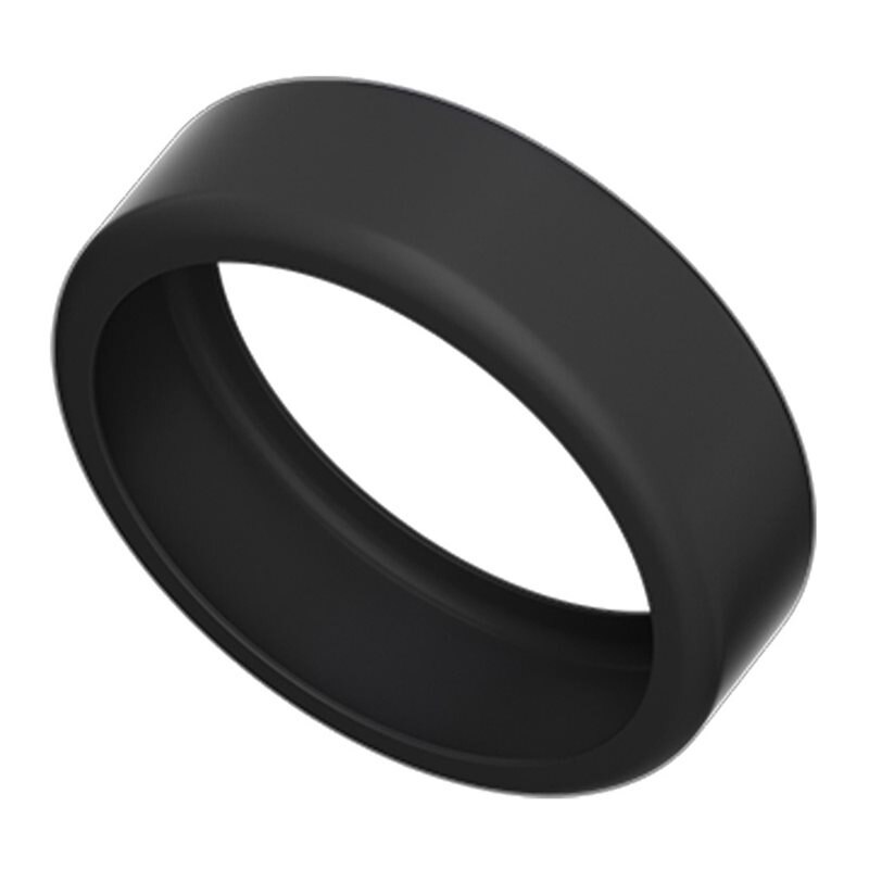 Silikondeksel Oura Ring Gen 3 størrelse 6-10 svart
