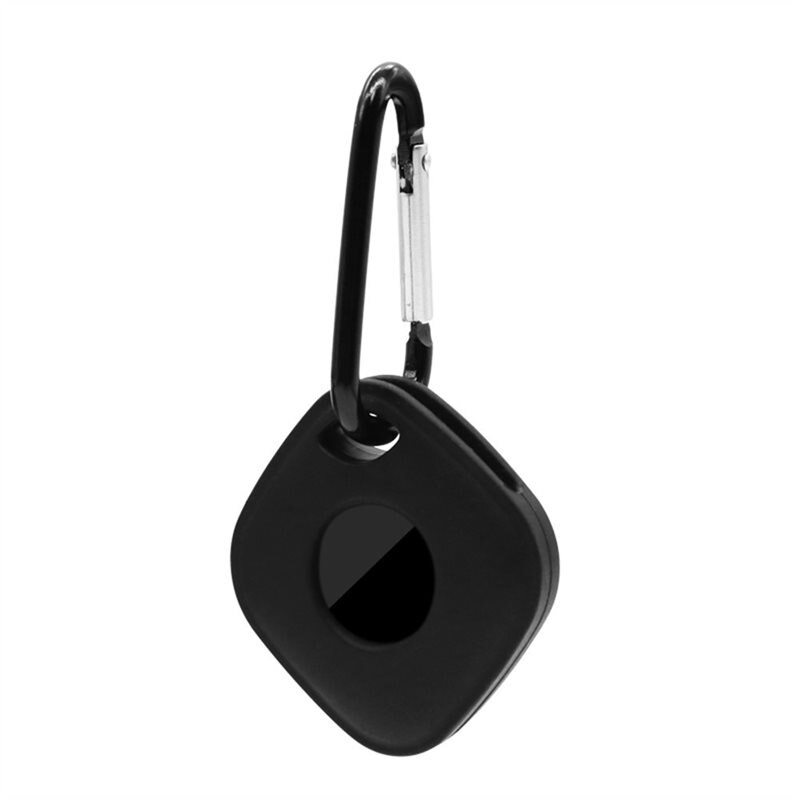 Tile Mate (2024) Silicone Keychain Case svart - Silikondeksel med nøkkelring